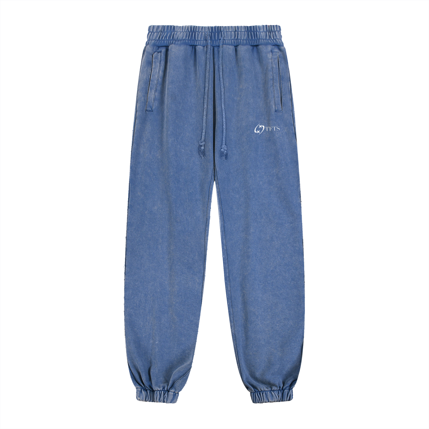 27' Snow Washed Sweatpants (white print)
