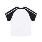 27' Contrast Slim fit T-Shirt (black print)