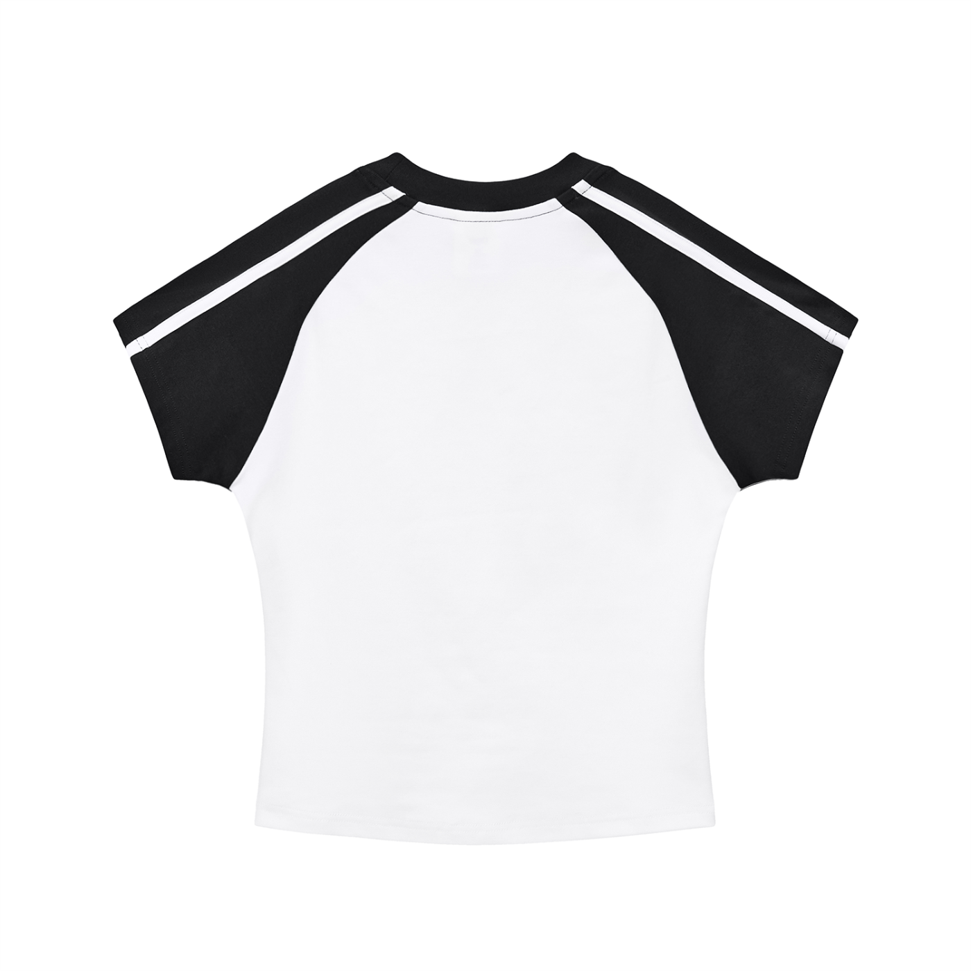 27' Contrast Slim fit T-Shirt (black print)