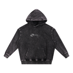 27' Snow Washed Hoodie (white print)