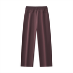 27' Essential Straight-Leg Sweatpants (white print)