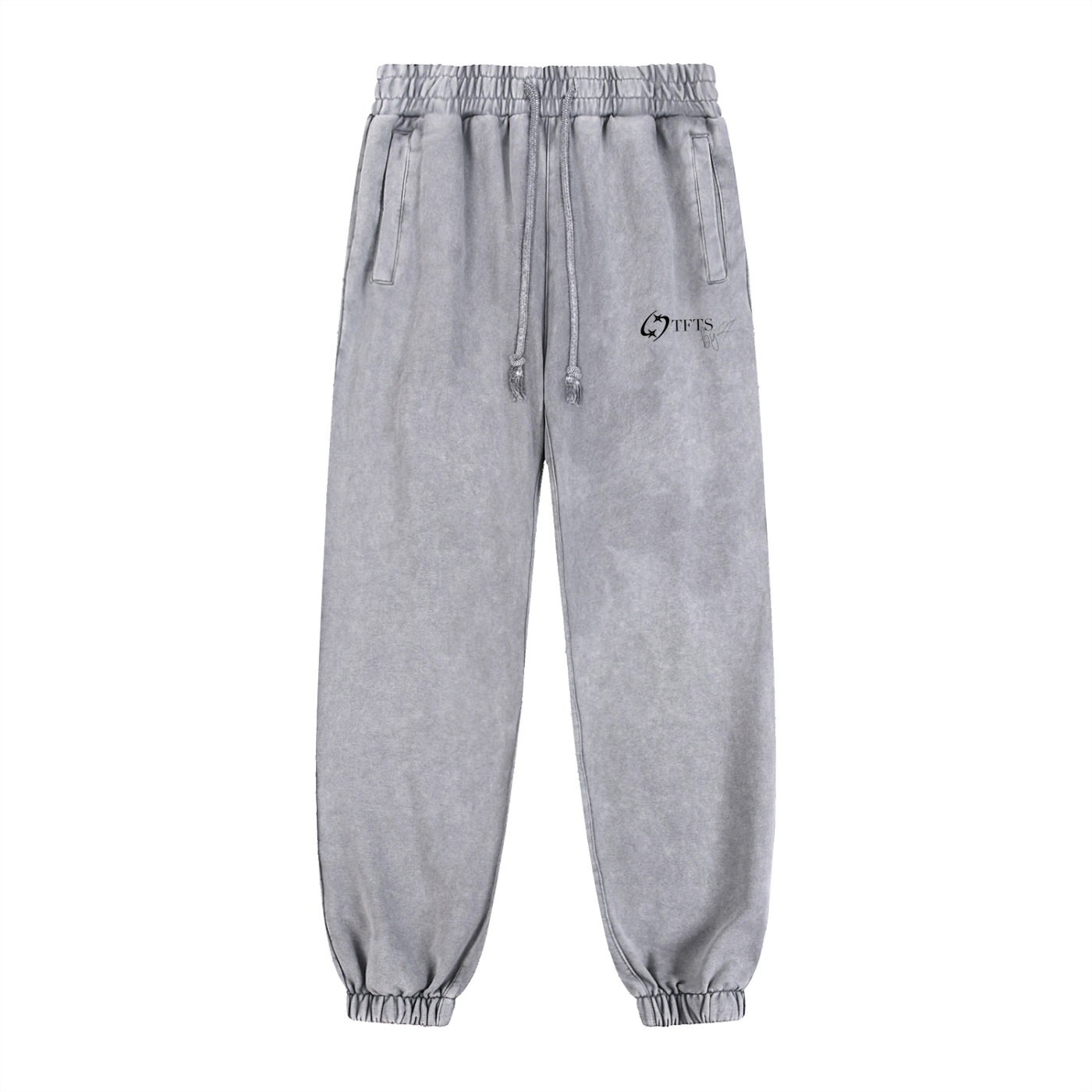 27' Snow Washed Sweatpants (black print)