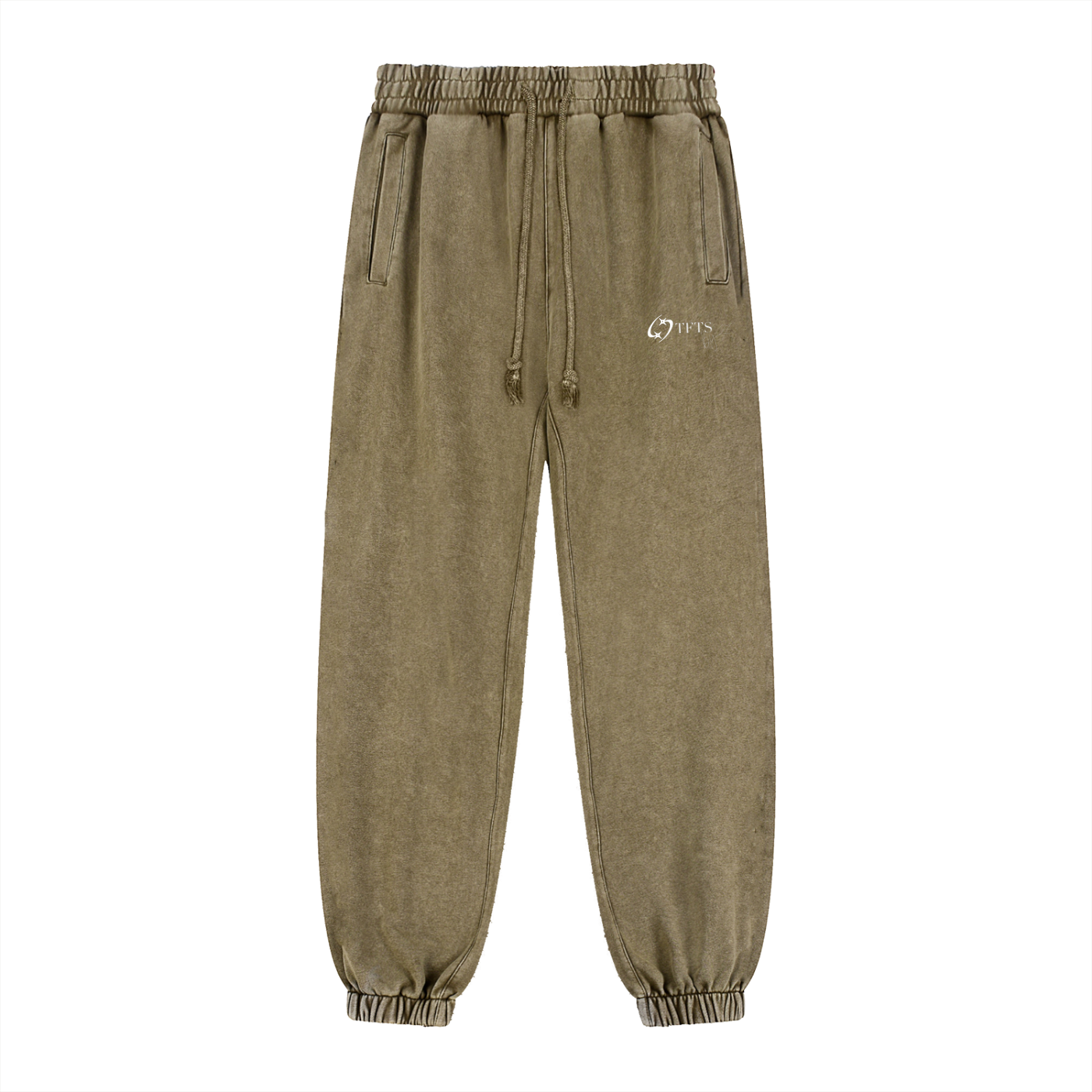 27' Snow Washed Sweatpants (white print)