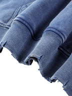 27' Snow Washed Hoodie (white print)